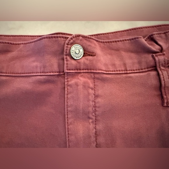 Paige Women’s Brooklyn Clay Sunset Vintage Denim Cut Off Shorts Size 30 - Picture 4 of 12